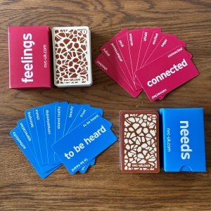 Feelings and needs cards set